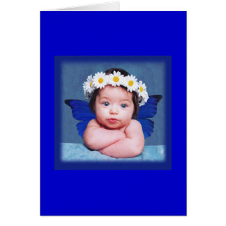 Baby Butterfly Hälsningskort