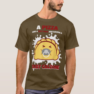 Baby Calzone Pizza Bälte Pack Fanny Pack Panzerott T Shirt