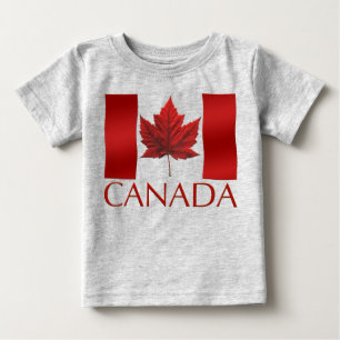 Baby Canada Flagga Souvenir Organic One-Biet Tee