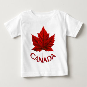 Baby Canada Souvenir Creeper Baby Kanada Romper Tee Shirt