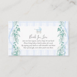 Baby Carriage Bok in Lieu Visitkort