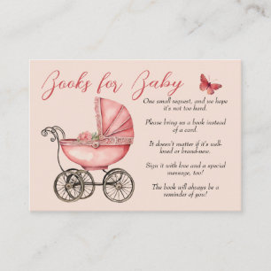 Baby Carriage Girl Bokar för Baby Tilläggskort