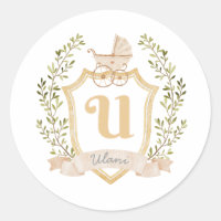 Baby Carriage Monogram U | NEUTRALT