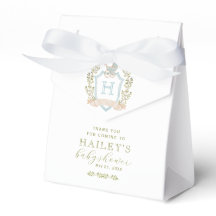 Baby Carriage Vapensköld Monogram | Blue Baby Show