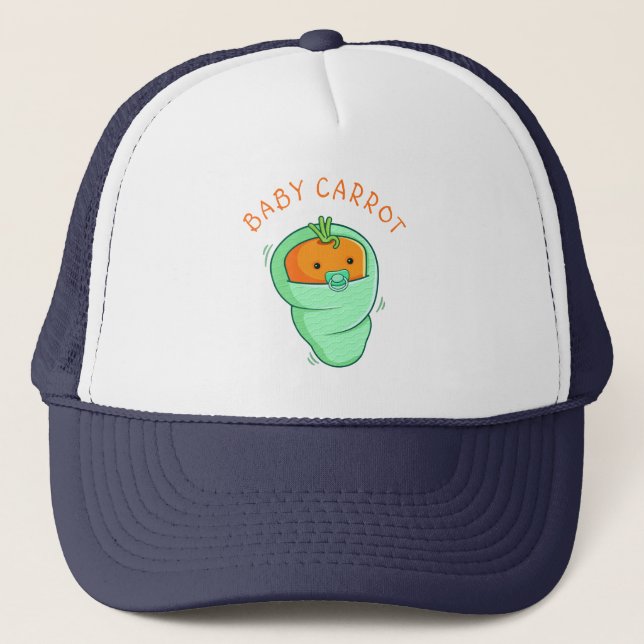 Baby Carrot Pun Keps (Framsida)