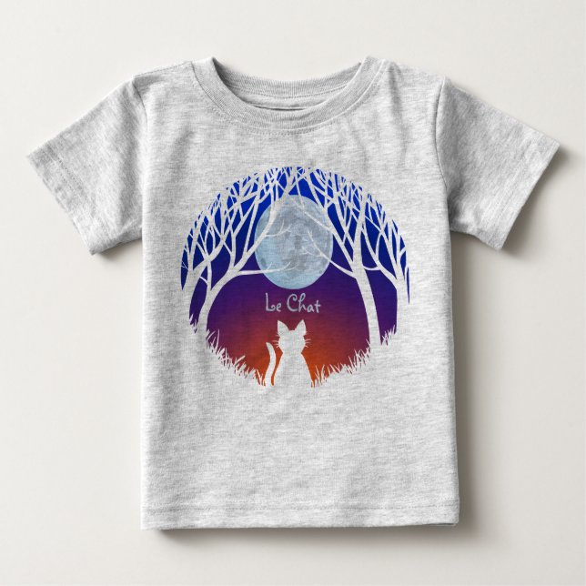 Baby Cat Lover Shirts Cat Lover Småbarn Shirts T-shirt (Framsida)