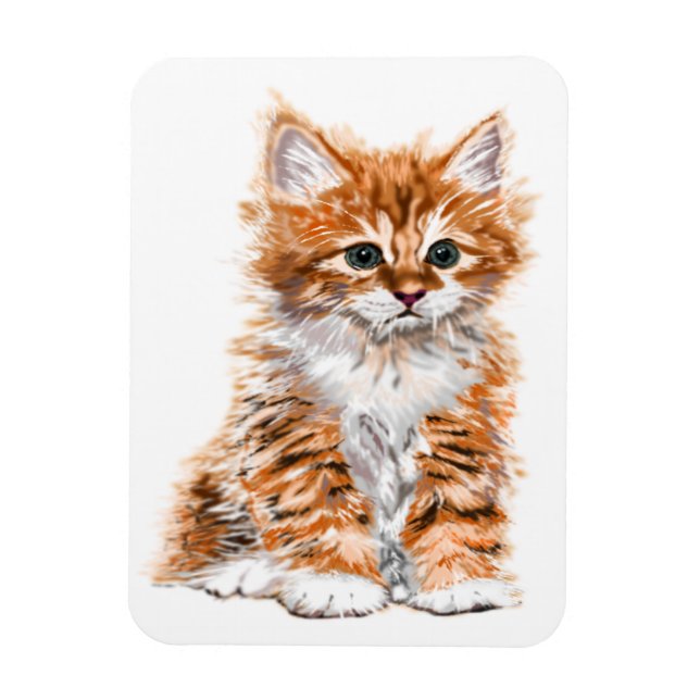 Baby Cat Magnet Gift (Vertikal)
