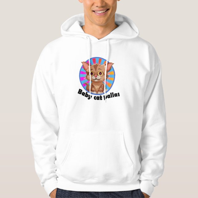 baby cat pallais hoodie (Framsida)