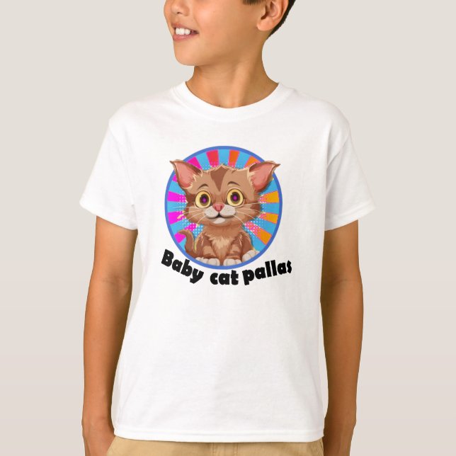 baby cat pallais t shirt (Framsida)