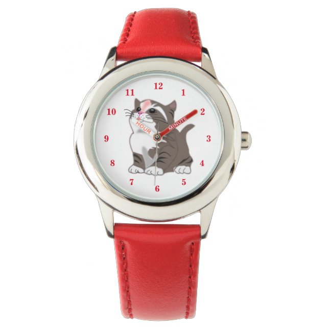 Baby Cat Watch Gift Armbandsur (Framsida)