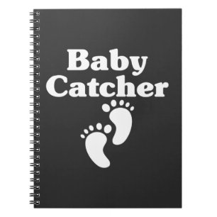 Baby Catcher barnmorska Cute Doula Bird Anteckningsbok