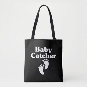 Baby Catcher barnmorska Cute Doula Bird Tygkasse