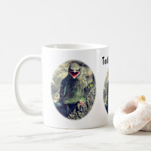 Baby Cedar Waxwing Bird Personlig Nature Kaffemugg