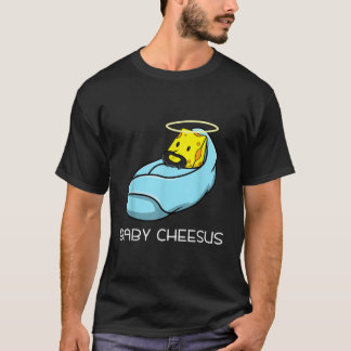 Baby Cheesus Cheese Fläkt jul Jesus Pun T Shirt