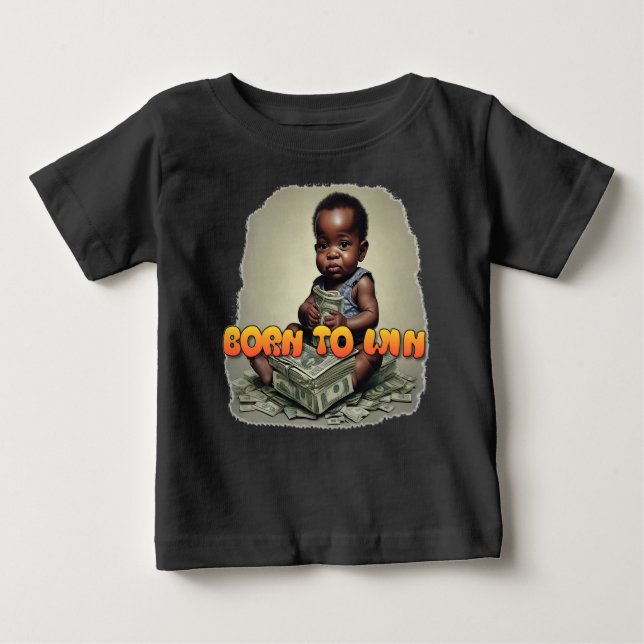 Baby Chef, född i vinet T Shirt (Framsida)
