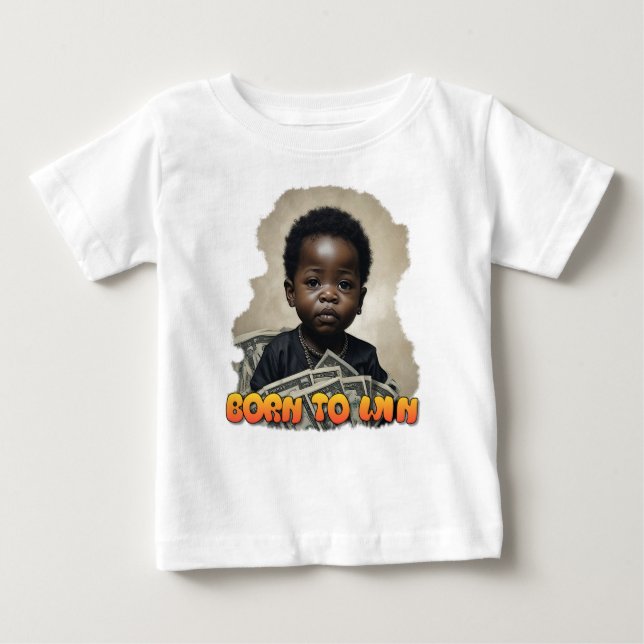Baby Chef, född i vinet T Shirt (Framsida)