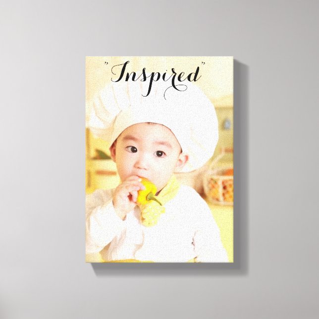 Baby Chef Wrapped Canvas (Framsida)