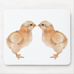 Baby Chick Kärlek Mousepad Musmatta