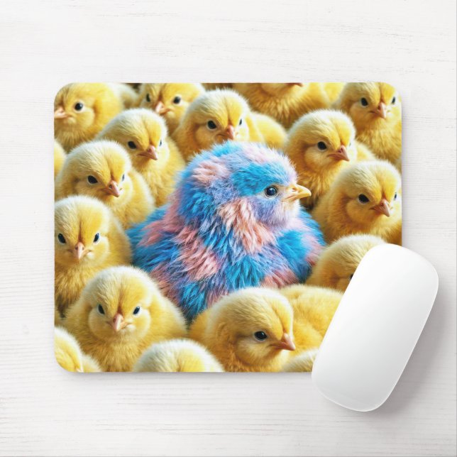 Baby Chick med Gult Chickar Musmatta (Med mus)