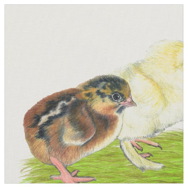 Baby Chick Trio Tyg (Närbild)