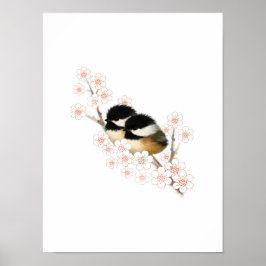 Baby Chickadees Poster Skriv ut