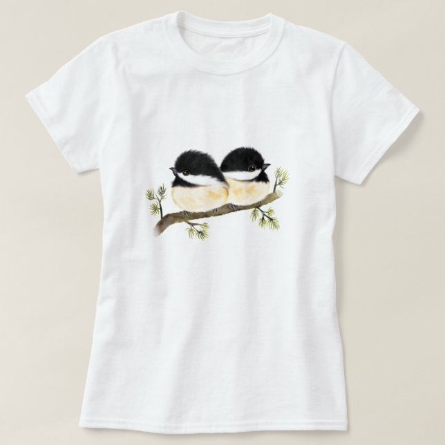 Baby Chickadees T-Shirt (Design framsida)