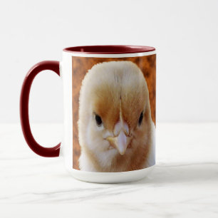 Baby Chicken Ansikte, Kaffe Mugg