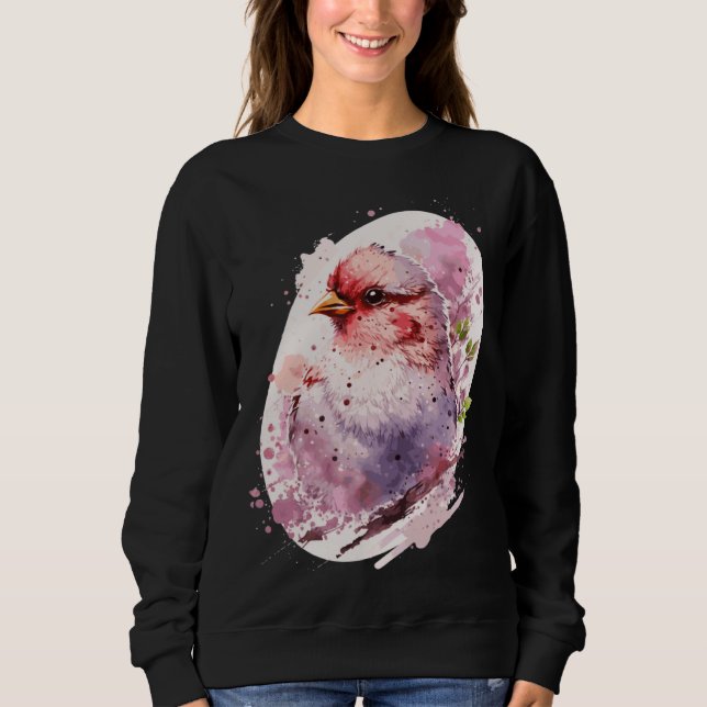 Baby Chicken Chick Cherry Blossom Japanese Farm An T Shirt (Framsida)