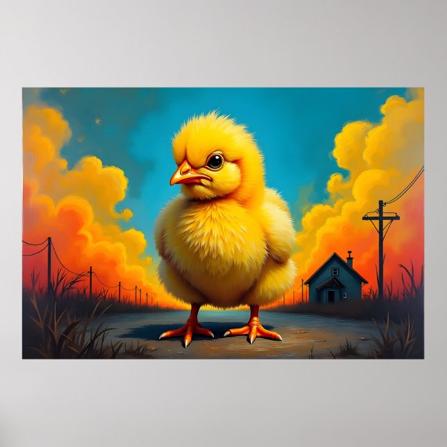Baby Chicken Poster (Framsidan)