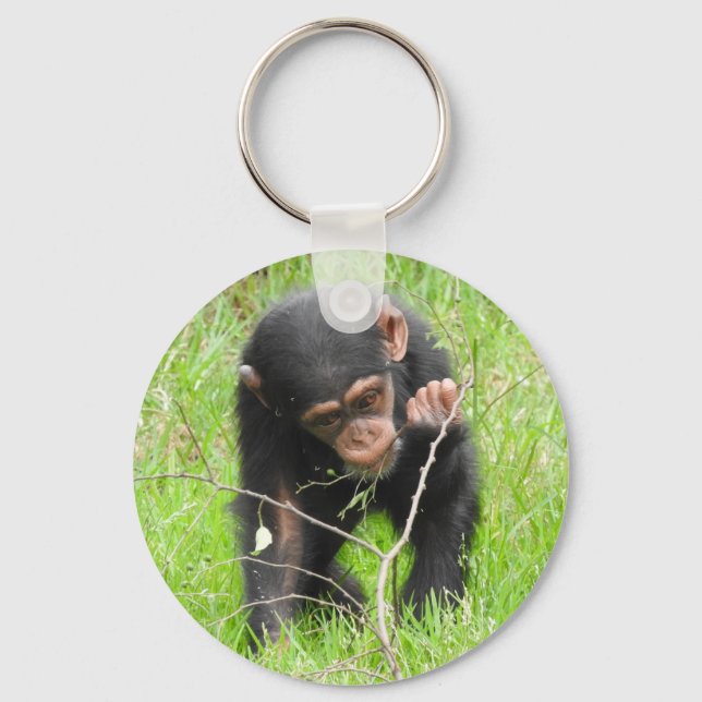 Baby Chimp Nyckelring (Framsida)