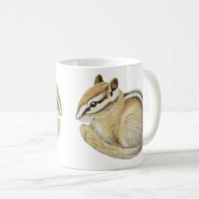 Baby Chipmunk Kaffemugg (Framsida höger)