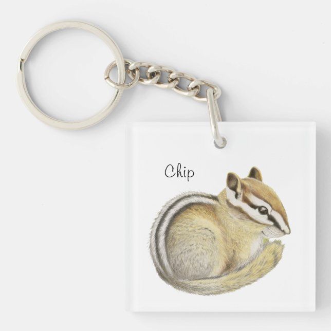 Baby Chipmunk Keychain (Framsidan)