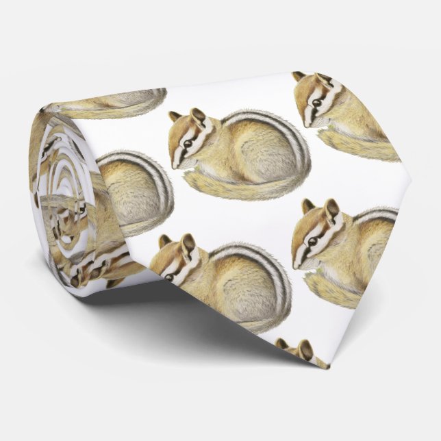 Baby Chipmunk Neck Tie Slips (Rullad)