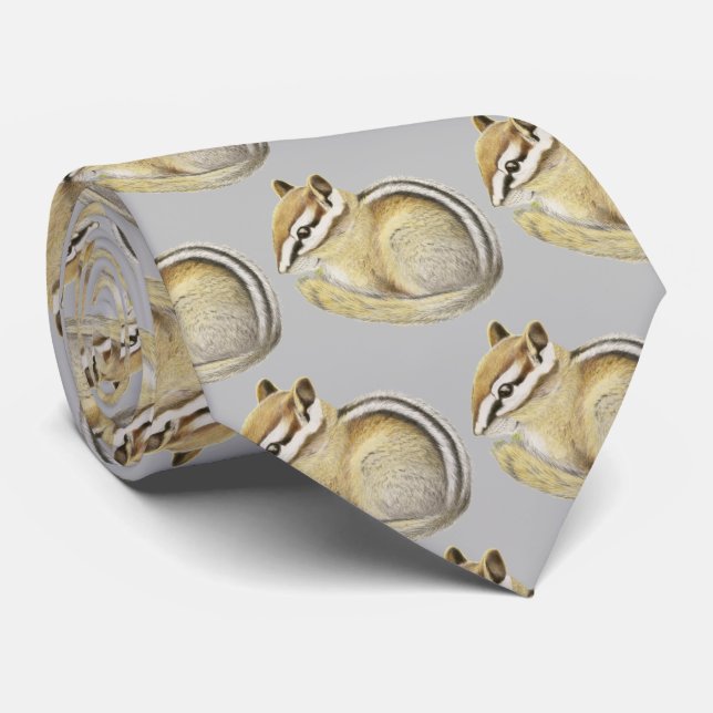 Baby Chipmunk Neck Tie Slips (Rullad)