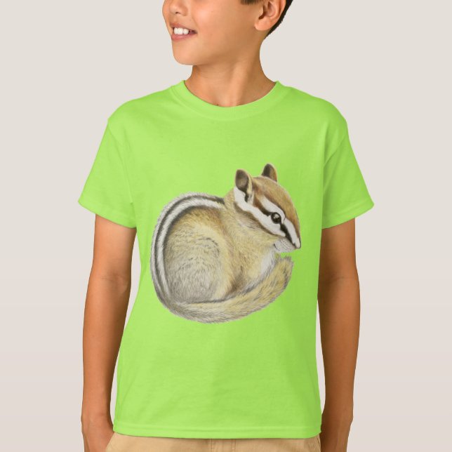 Baby Chipmunk T Shirt (Framsida)