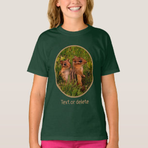 Baby Chipmunks Animal Art Personlig T Shirt