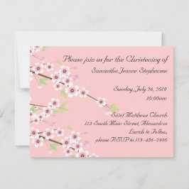 Baby Christening-inbjudan Inbjudningar