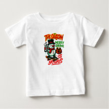 Baby Christmas Snowman Ultra-Soft Festive