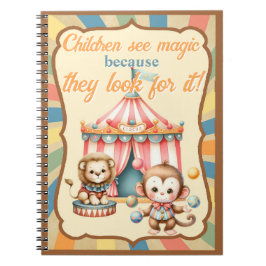 Baby Circus Anteckningsbok