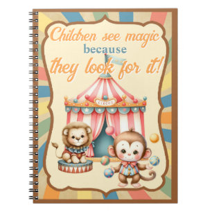 Baby Circus Anteckningsbok