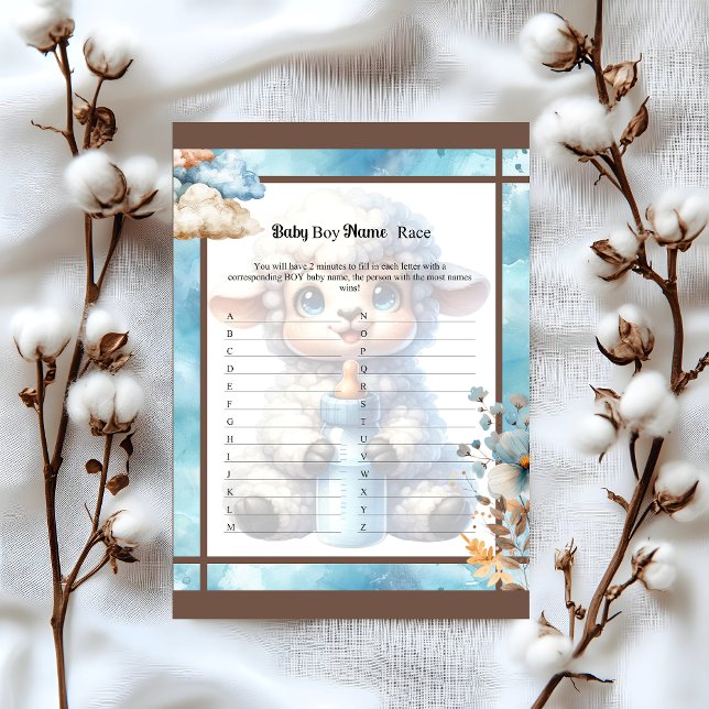 Baby Circus_  Baby Boy Name Race Game Brevhuvud (Skapare uppladdad)