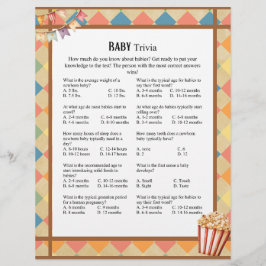 Baby Circus_ Baby Trivia-vilt Brevhuvud