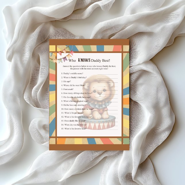 Baby Circus_ känner till pappas bästa spel Brevhuvud (Skapare uppladdad)