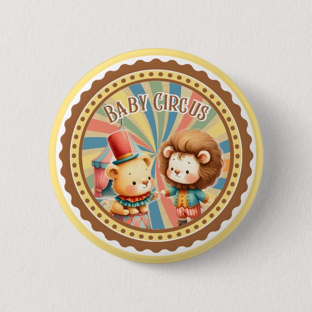 Baby Circus Knapp (Framsida)