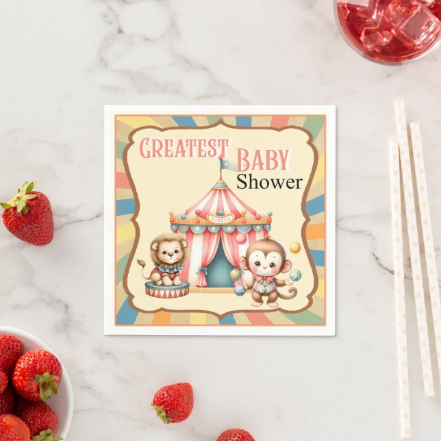 Baby Circus Pappersservett (Insitu)