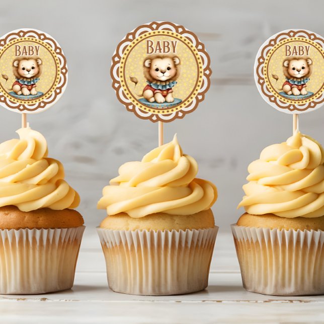 Baby Circus Runt Klistermärke (Skapare uppladdad)