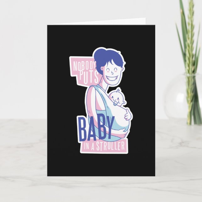 Baby citat kort (Framsida)