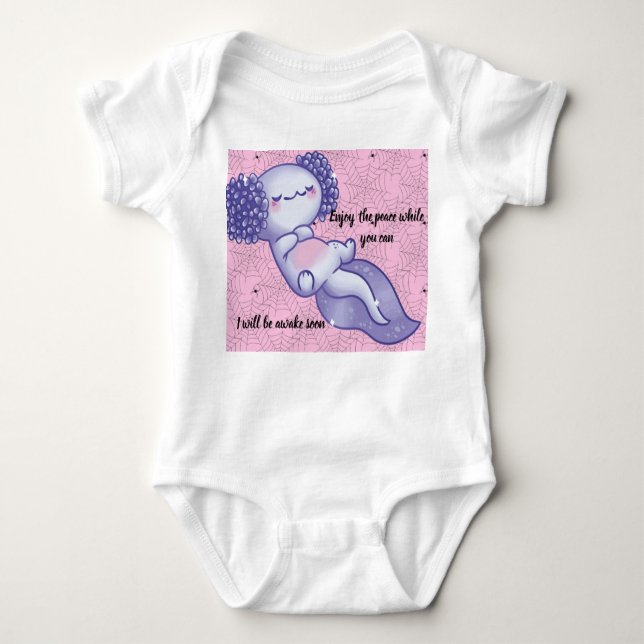 baby citattecken t shirt (Framsida)