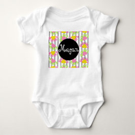 Baby Citron Hjärtan Mixränder Sommar T Shirt