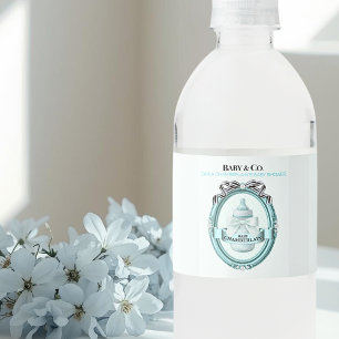 Baby & Co. Baby Shower Vattenflaskor Etikett